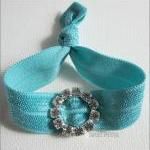 Turquoise Hair Tie - Bling ..