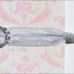 Silver Elastic Hair Tie - C..