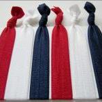 Elastic Hair Tie Patriotic ..