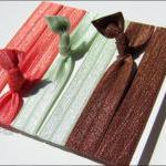 3 Elastic Headbands Earthy ..