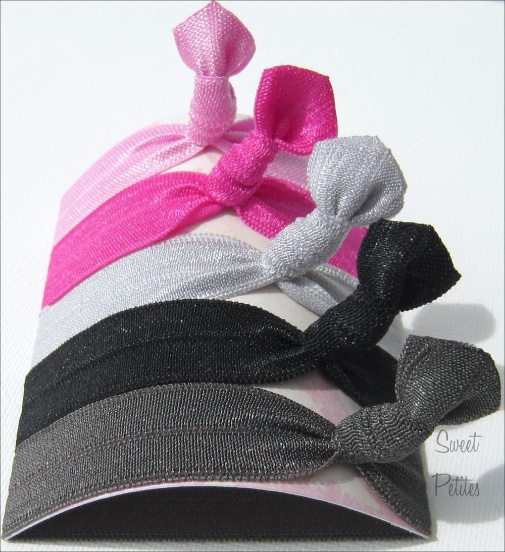Hair Tie Set of 5 Doubles as Bracelet The Business Casual Collection Elastic Hair Ties