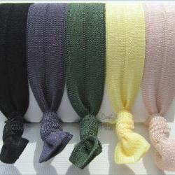Hair Ties - Everyday Collection - Set of 5 - Mane Accessory 