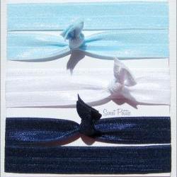 3 Elastic Headbands - The Sky Collection - Sweet Petites - Hairbands